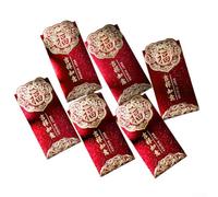 36pcs Red Packets with Year of the Snake and Gold Texture Print for Spring Festival, Made from Paper for Traditional Use (A)