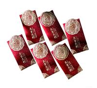 36pcs Red Packets with Year of the Snake and Gold Texture Print for Spring Festival, Made from Paper for Traditional Use (B)