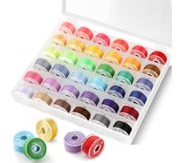 36PCS Sewing Machine Bobbins Threads, Bobbin Case for Sewing Machine with Case, Universal Accessories