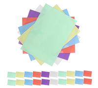 36pcs Transparent Plastic Document Folders with Report Covers Durable A4 Organizers for Office & School Protect and Organize Papers Efficiently