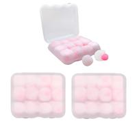 36PCS Wax Ear Plugs for Sleeping, Noise Cancelling Moldable Earplugs, Soft Wax Earplugs for Sleeping with Carry Case Sensitive Ears Perfect for Swimming, Studying, Airplane Sleep and Work