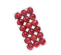 36Piece Portable Christmas Decorations Portable Christmas Sphere Charm Set For Decorating Tree Frames And More Shatterproof Balls