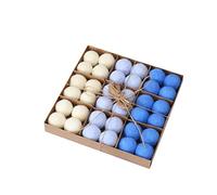 36Pieces Christmas Felt Balls Colorful Felt Pompom Balls for DIY Christmas Garlands Decorations Holiday Party Decor