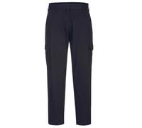 (36R, Black) Portwest Womens/Ladies S233 Stretch Slim Cargo Trousers