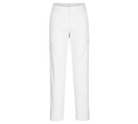 (36R, White) Portwest Womens/Ladies S233 Stretch Slim Cargo Trousers
