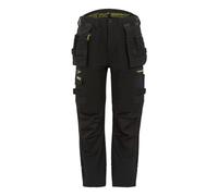 Regatta Mens Infiltrate Softshell Stretch Work Trousers Black 36S