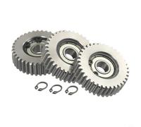 36T Steel Motor Gear for Motors - Electric Drive Gear 38mm Compatible with Drive Systems, 3-Pack Replacement Sprocket for E-For Bike