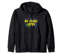 36th Birthday 36 Years Later 36 Years Old Bday Zip Hoodie