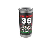 36th Birthday Darts 36 Year Old Stainless Steel Insulated Tumbler