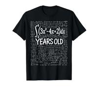 36th Birthday Integral Calculus Math Nerd Funny Value Graphic T-Shirt, Men, Black, M