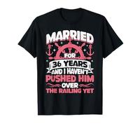 36th Wedding Anniversary Cruise Ship Married 36 Years Women T-Shirt
