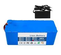 36V 100Ah 10S4P E-Bike Battery Lithium Ion Battery Pack Electric Bike Motorcycle with Charger with BMS Protection Board for 200W 350W 500W 800W Electric Bicycle Motor 36V 100Ah,XT90+DC