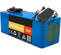 36V 100Ah E-Bicycle Battery,with Charger 10S4P Battery E-Bike Ebike Electric Bicycle Li-Ion 36V 100Ah,JST