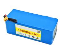36V 100Ah Ebike Battery Lithium Battery Pack 10S4P with Charger Waterproof PVC Shell Long Battery Life for 50-1000W Motor for Electric Scooters and Electric Balance Bikes 36V 100Ah,XT90
