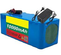 36V 10Ah E-Bike Battery, Electric Bicycle Battery 10S4P, Built in BMS with and Charger 42V 2A, Waterproof Battery Pack for Electric Scooter Ebike Bicycle 36V 10Ah,XT60+SM