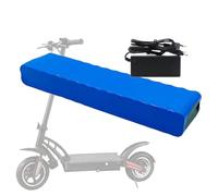 36V 12Ah Long Cycle Life Lithium Ion Battery Pack, 10S3P Rechargeable Li-Ion Battery with BMS Protection and Charger, Replacement Electric Scooter Battery XT90+DC