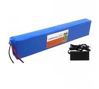 36V 13.6Ah 10S4P Electric Scooter Battery Ebike Lithium Battery with Charger Waterproof PVC Shell Built-in BMS Long Battery Life for 800W 550W 350W 200W Motor 36V 13.6Ah,3lines+DC