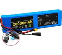 36V 20Ah Electric Bicycle Lithium Battery 10S3p Lithium Battery Pack Built-In 30A BMS with 42V 2A Charger Electric Bicycles Motor for 200W 350W 500W Scooter XT60+DC