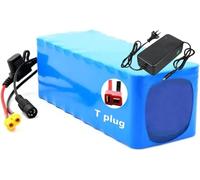 36V 20AH High-Power Lithium Electric Scooter Battery 10S4P Electric Bicycle Battery Electric Scooter Replacement Lithium Batteries for 200W~600W Motors 36V 20Ah,XT90+DC