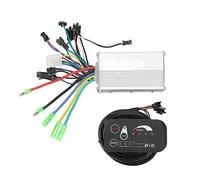 36V 250W 350W Electric Bike Motor Controller Kit Premium Metal Housing with 810LED Panel for DIY Electric Bike Scooter Retrofit Aluminum Alloy ABS 345g