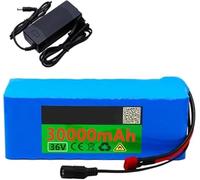 36V 30Ah Lithium Battery For Electric Bicycles, 10S3P Design, Includes Charger, Compatible With 250W-1000W Motors, Ideal For E-Bikes And Scooters