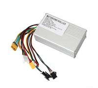 36V 350W E-Bike Controller Assembly with LED Display and Speed Monitoring for 36V Brushless DC Motor Drives (Silver)
