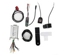 36V 350W Electric Scooter Controller with Dashboard, Accelerator and Lights for EScooter Replacement with APP and Safety Features