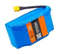 36V 4.4Ah 10S2P Rechargeable Lithium-ion Battery Built-in BMS Waterproof PVC Shell Robot Lithium-ion Battery for Electric Scooters and Electric Balance Bikes 36V 4.4Ah,XT60