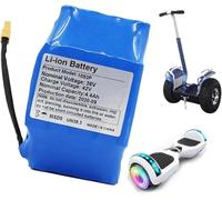 36V 4.4Ah Battery, Hoverboard and Unicycle with Plug Replacement Battery for Electric Hoverboard for Electric Scooter 36V,4400 mAh