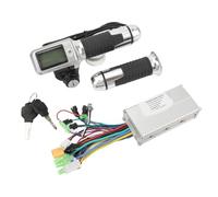 36V 48V 500W Brushl Motor Controller with 3 Mode Sine, LCD Display, Throttle G & Security Key for E-Bikes - High Performance & Customizable Controller for Enhanced Riding Experience