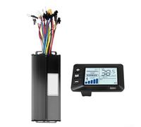 36V 48V 52V Brushless Controller Display Kit 35A 1500W Electric Bike Scooter with GD01 LCD Screen for Motor Status and Data Display