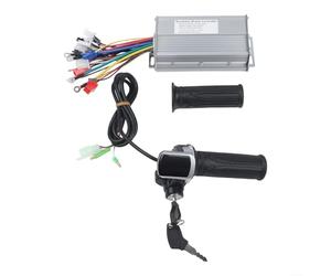 36V 48V 64V 72V 500W Ebike Brushless Controller featuring LCD Display Throttle Handlebar with Intelligent Cruise and Voltage Protection (36V48V)