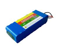 36V 6.6Ah 10S2P Rechargeable Lithium-ion Battery Built-in BMS Waterproof PVC Shell with Charger for Electric Scooters and Electric Balance Bikes 36V 6.6Ah,3lines+DC