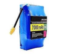 36V 7AH 10S2P Rechargeable Lithium-ion Battery Built-in BMS Charger not Included Waterproof PVC Shell Battery for Scooters Suitable for 50-250W Motors 36V 7Ah,T