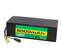 36V 8AH Lithium Battery Pack 36 Volts 8000mAh Battery Pack Application With Motors Within 750 Watts,XT60 Plug