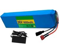 36V 9Ah Electric Scooter Battery Electric Bicycle Battery, Ebike Lithium Battery, with Charger Lithium Battery Pack 36V Scooter Battery 36V 9Ah,T+DC
