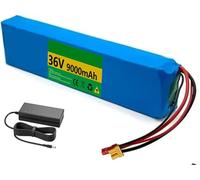 36V 9Ah Electric Scooter Battery Electric Bicycle Battery, Ebike Lithium Battery, with Charger Lithium Battery Pack 36V Scooter Battery 36V 9Ah,xt30+jst