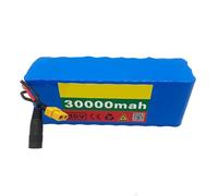 36V E-Bike Battery Pack 30AH 10S3P Long-Life Lithium-Ion Folding Scooter Battery with Charger Rechargeable Battery Built-In Protection Board XT60