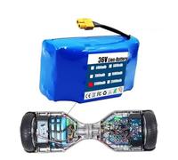 36V E-Scooter Battery 4.4AH 6AH 7AH 10AH 12AH Hoverboard Lithium Battery 10S2P E-Bike Replacement Battery Rechargeable Battery for Balanceboard Li-Ion Battery 36V,6000mah