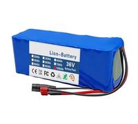 36V E-Scooter Lithium Battery with 42V 2A Charger 100AH 10S3P Ebike Lithium Battery Waterproof PVC Battery Long-Duty Lithium Battery XT60+SM