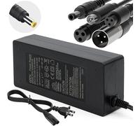 36V Lithium Battery Charger, UL/ETL Certified 42V 2A Electric Scooter Bike Charger, 5-in-1 Charger for Gotrax, Jetson, Roinside,Ninebot, Segway, Isinwheel,Volpam,Sisigad,Hover 1,Hiboy (for 36V ONLY)