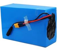 36V Lithium Battery Pack 25Ah 10S5P 21700 with 25A BMS for Ebikes and Scooters - Rechargeable with XT60 Plug(T)