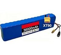 36V36Ah Electric Scooter Battery Electric Bicycle Battery, Ebike Lithium Battery, with Charger Lithium Battery Pack 36V Scooter Battery (36V36AH, XT30+JST)