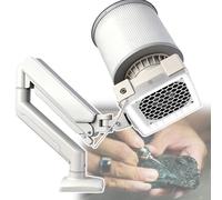 36W+5W Nail Dust Collector, Featuring a 360° Rotating Arm, Reusable Filter, and Adjustable Suction, for Nail salons and foot massage parlors