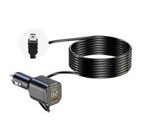 36W Fast Charging Car Charges Small USB Cable With Voltages Monitors ABS Cable For Smartphones Tablets & Dashboards Camera Overcurrent Protections