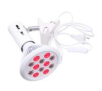 36W Infrared & LED Dual Light Therapy Lamp - Professional Beauty Baking Light for Skin Rejuvenation, Anti-Aging Support and Deep Tissue Relief, Adjustable Stand for Home Salon Use