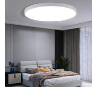 36W LED Ceiling Lights,Super Bright 3600LM LED Ceiling Light,6500K Daylight White Flush Mount Ceiling Light,IP44 Waterproof Bathroom Light for Living Room Bedroom Kitchen Hallway,Ø36cm