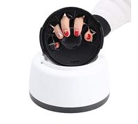 36W Portable Automatic Electric Steam Nail Polish Remover Gel UV Nails Steamer Heater Cleaner Machine for Beauty Salon Home Use Portable Electric Nail Steamer Tools UK Plug