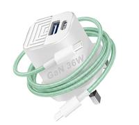 36W Super Fast Charger for Samsung Galaxy S26 S25 S24 with 60W Cable