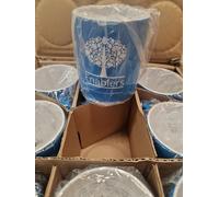 36x 285ml Enablers Blue Mugs Porcelain Tea Coffee Hot Drinks Cups Bulk #M